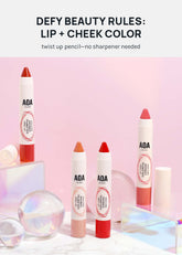 AOA Colorful Canvas Lip + Cheek Multi-Stick